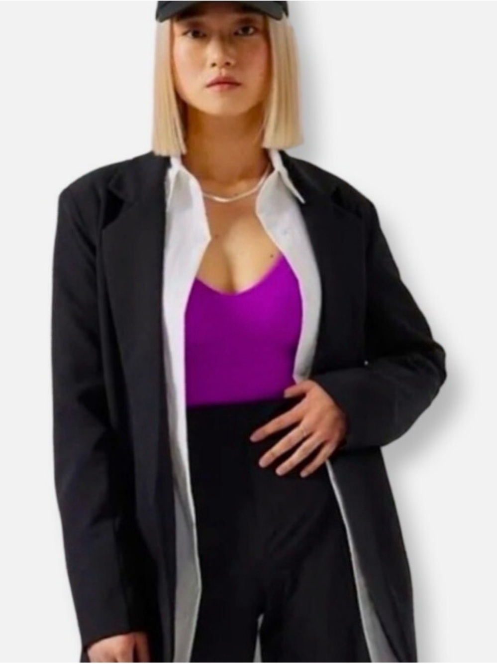 Black Athleta Primatwill Women's Blazer 10
